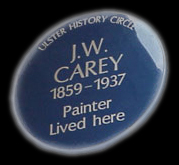 JW Carey plaque